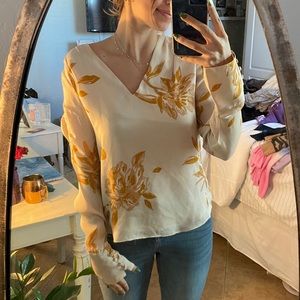 Beautiful floral blouse